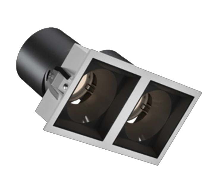 ORVIBO DSZ18180 S5 Smart Spotlight Square Double Head 18W 36° | Smart Ceiling Spotlight